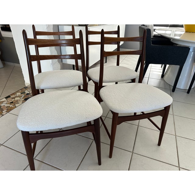 Teak Chairs by Wilkhan de Georg Leowald, Germany, 1960, Set of 4 For Sale - Image 16 of 18