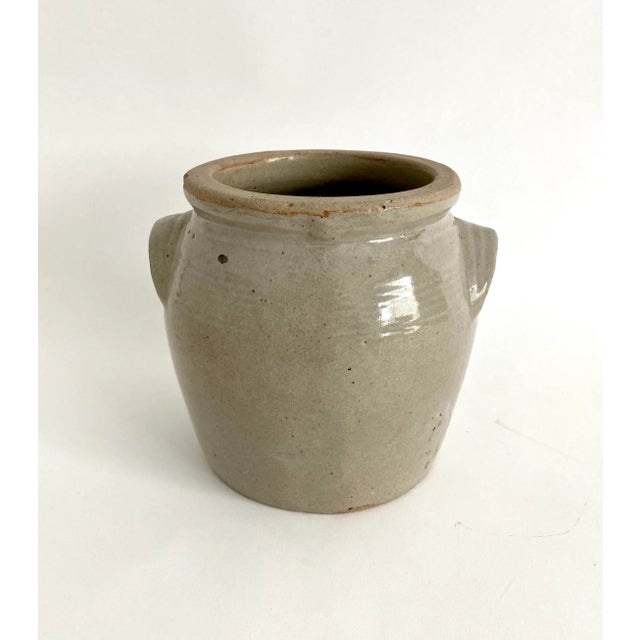 Antique French Stoneware Confit Pot For Sale - Image 4 of 7