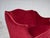 Danish 2-Seater Sofa in Red Velour with Ash Legs, 1970s For Sale - Image 4 of 18