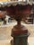 19th Century Victorian Cast Iron Urn With Plinth Base For Sale - Image 10 of 13