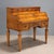Antique Writing Desk in Walnut with Leather Insert and 3 Drawers, 19th Century For Sale - Image 13 of 13