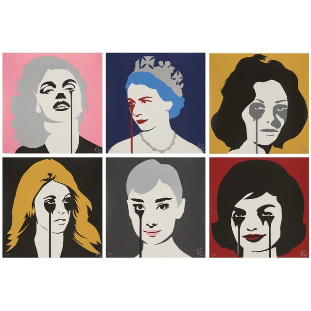 Pure Evil, Boxset 1, 2017 Series of six colour screenprints on Fedrigoni wove paper, each individually framed 26 x 26 cm...