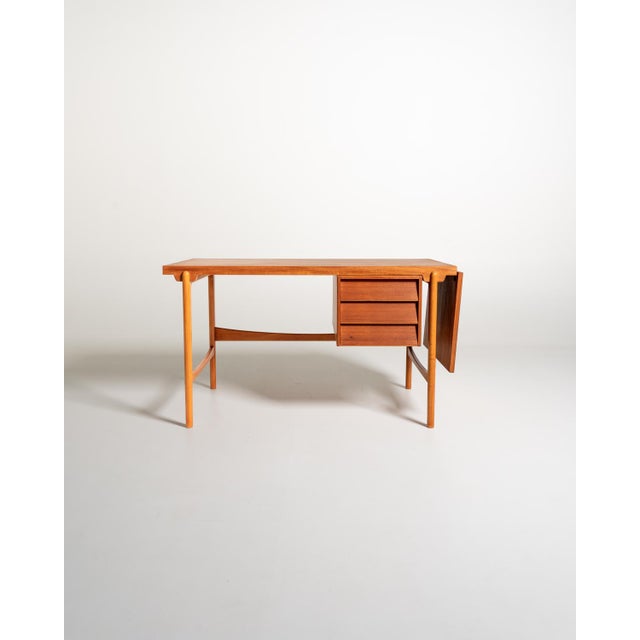 378 Desk by Eric Johansson for Abrahamssons Möbelfabrik, 1956 For Sale - Image 3 of 12