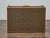 Louis Vuitton Vintage Trunk Made into Coffee Table on Custom Base For Sale - Image 9 of 12
