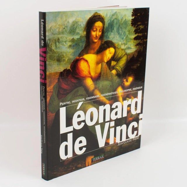 Leonardo Da Vinci, French Book by Jean-Claude Frere, 1994 For Sale - Image 9 of 9