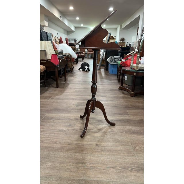 Vintage Wooden Lectern / Music Stand For Sale - Image 4 of 7