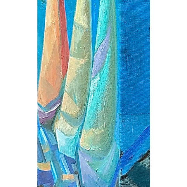 Contemporary “Window of Opportunity” Abstract Oil Painting For Sale - Image 3 of 11