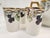 Art Nouveau 1930s Bavarian Blackberry Hand Painted Pitcher and 5 Tumblers H&c For Sale - Image 3 of 10