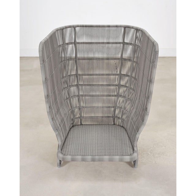 B&B Italia Patricia Urquiola for B&b Italia Canasta '13 High-Back Armchair For Sale - Image 4 of 18
