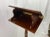 The Academic's Alibi: Vintage Folding Mahogany-Stained Scholar's Lectern For Sale In Phoenix - Image 6 of 9