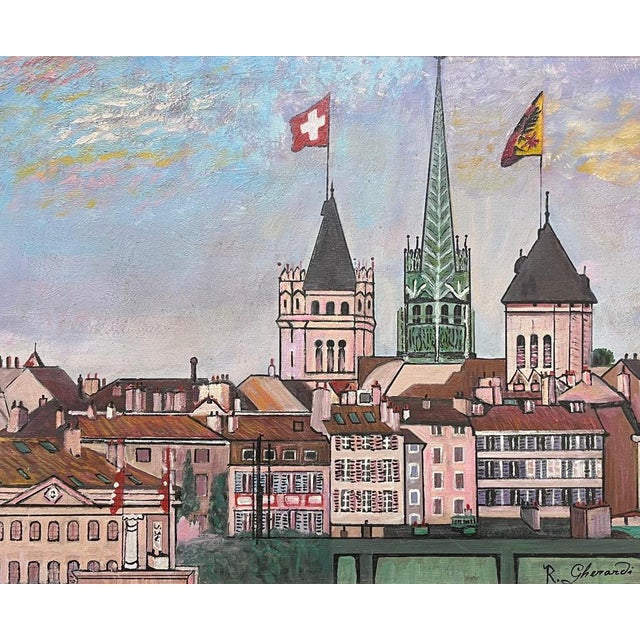 Roberto Gherardi, Cathédrale Saint-Pierre, 1980, Stone & Wood For Sale