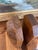 Vintage Handcrafted Bookends With Faceted Beveled Design, Possibly 1980s American Studio Craft For Sale - Image 9 of 11