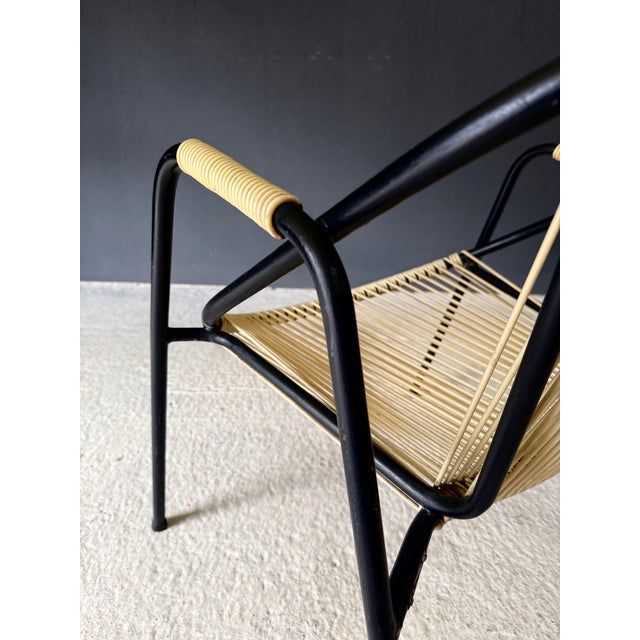 Mid-Century Spaghetti Armchair from Torck, Belgium, 1950s For Sale - Image 9 of 18