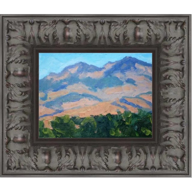 "Mt. Diablo" Contemporary Impressionist Style Landscape Oil Painting For Sale - Image 9 of 12