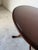 Queen Anne Vintage Queen Anne Style Mahogany Round Pedestal Occasional / Dining Table For Sale - Image 3 of 18