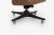 Dunbar Furniture Edward Wormley for Dunbar Tufted Cantilevered Desk Chair in Spinneybeck Saddle L For Sale - Image 4 of 13