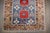 Late 19th Century 19th Century Zabihi Collection Blue Karaghashli Caucasian Rug - 3'8" x 4'9" For Sale - Image 5 of 8