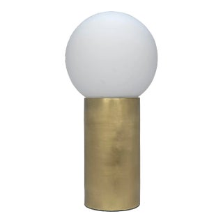 NOIR New Luna Orb Lamp, Metal with Brass Finish For Sale