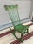 Antique Pennsylvania Paint Decorated Plank Seat Farmhouse Rocking Chair, 1850’s For Sale - Image 4 of 12