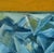 Mid Century Modern Yellow, Blue, and Grey Abstract Striking mid century modern abstract with yellow, blue, grey and...
