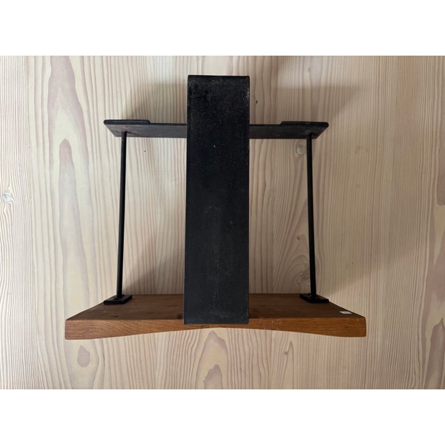 Vintage Stool by Pierre Chareau for Ecart International, 1990 For Sale - Image 12 of 18