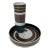 1970s Stoneware Vase and Large Plate by Inger Person for Rörstrand- 2 Pieces For Sale