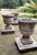Stone Vases, 19th Century, Set of 3 For Sale - Image 4 of 6