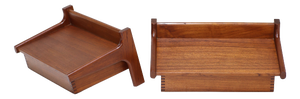 Floating Wall-Mounted Bedside Tables in Teak by Kai Kristiansen, 1960s, Set of 2