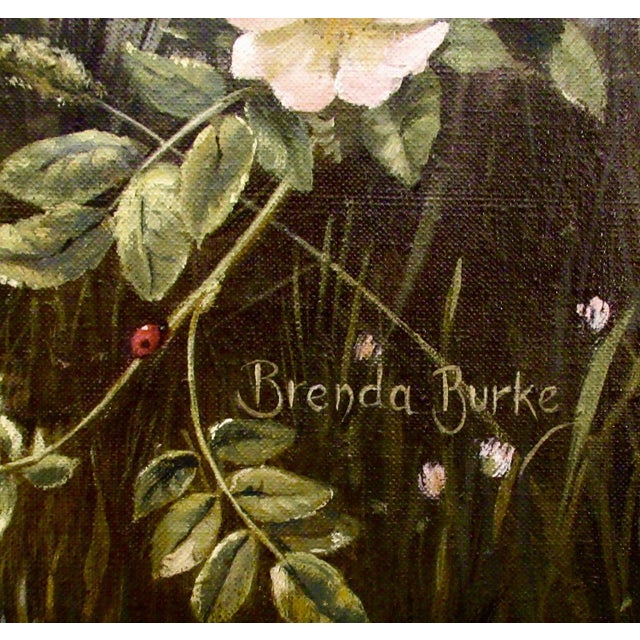 Paint Brenda Burke Sisters C. 1990 Painting For Sale - Image 7 of 7