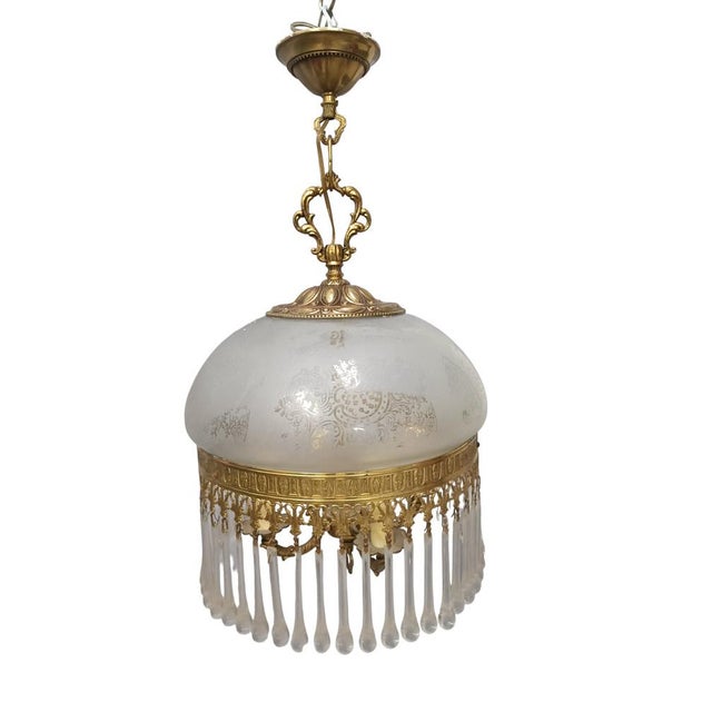 Murano Drops Lamp For Sale - Image 5 of 8