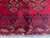 Red Vintage Afghan Ersari Khamyab Diamond Chain Tribal Rug - 9'2" X 6'0" For Sale - Image 8 of 14