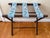 Mid 20th Century Needlepoint Wood Luggage or Serving Tray Rack Stand For Sale - Image 6 of 8