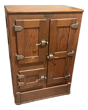 Antique Oak Ice Box
