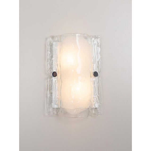 Glass Murano Glass Sconces by Kalmar, Austria, 1960s, Set of 2 For Sale - Image 7 of 14