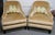 Pair of Century Furniture Velvet Upholstered Nail Head Lounge Chairs and Pillows This pair of Century Furniture...