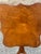 1980s Hepplewhite Style Tiger Maple Tilt Top Candlestand For Sale - Image 5 of 11