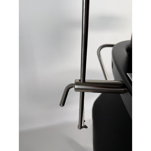 1990s Ergonomic Executive Chair in Genuine Leather from FALTO Sonet, 1990s For Sale - Image 5 of 9