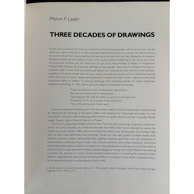 Arshile Gorky Three Decades of Drawing For Sale - Image 11 of 12