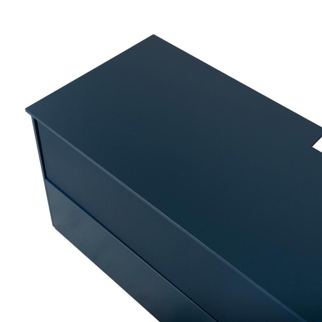 419 Intono Wooden Sideboard in Blue from WK Wohnen For Sale - Image 5 of 18