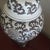 Vintage 70s Brown & White Chinoiserie Floral Ginger Jar Table Lamp For Sale - Image 11 of 15