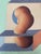 Metaphysical Geometric Bio Pink Pipe, 1969, Oil Painting on Canvas, Framed For Sale - Image 9 of 12