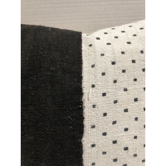 2010s African Mud Cloth Custom Pillow For Sale - Image 5 of 10