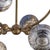 Metal Arteriors Home Merrick Gold Iron Chandelier For Sale - Image 7 of 10