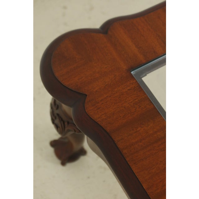 Chippendale Henkel Harris Ball & Claw Mahogany Coffee Cocktail Table For Sale - Image 3 of 10
