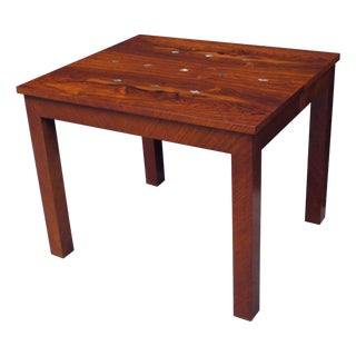 1950s Modernist Rectangular Side Table For Sale