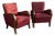 Hungarian Art Deco Armchairs, 1930s, Set of 2 For Sale