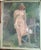 Early 20th Century Huge Standing Nude Signed Oil Painting For Sale - Image 4 of 7