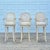 Beige 1990s Hollywood Regency Carved Faux Bois Cane Back Swivel Bar Stools With Arms, Set of 3 For Sale - Image 8 of 17