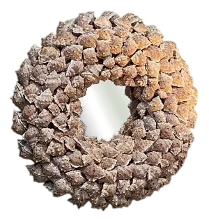 Small Mirror Adorned with Shells, 1980s