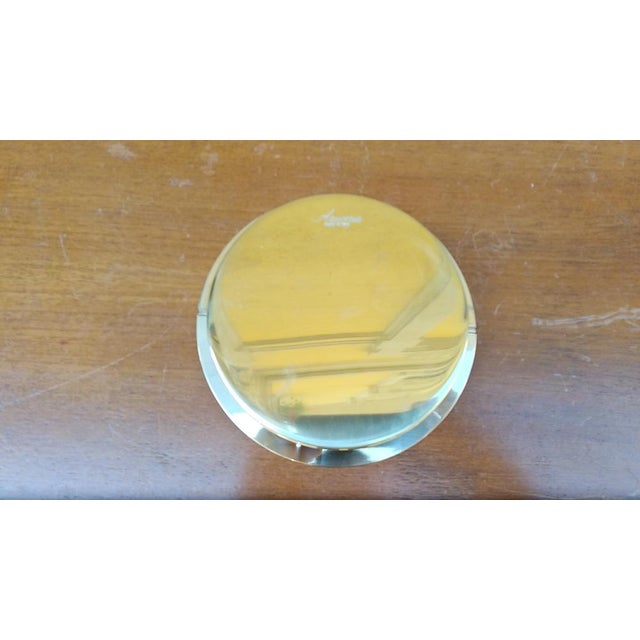 Metal Large 0G7 Marcel Ashtray by Luigi Caccia Dominioni for Azucena, 1970s For Sale - Image 7 of 8